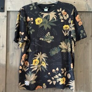 Lifted Research Group Shirt Mulitcolor Jungle Graphic Short Sleeve Crew Mens Lg